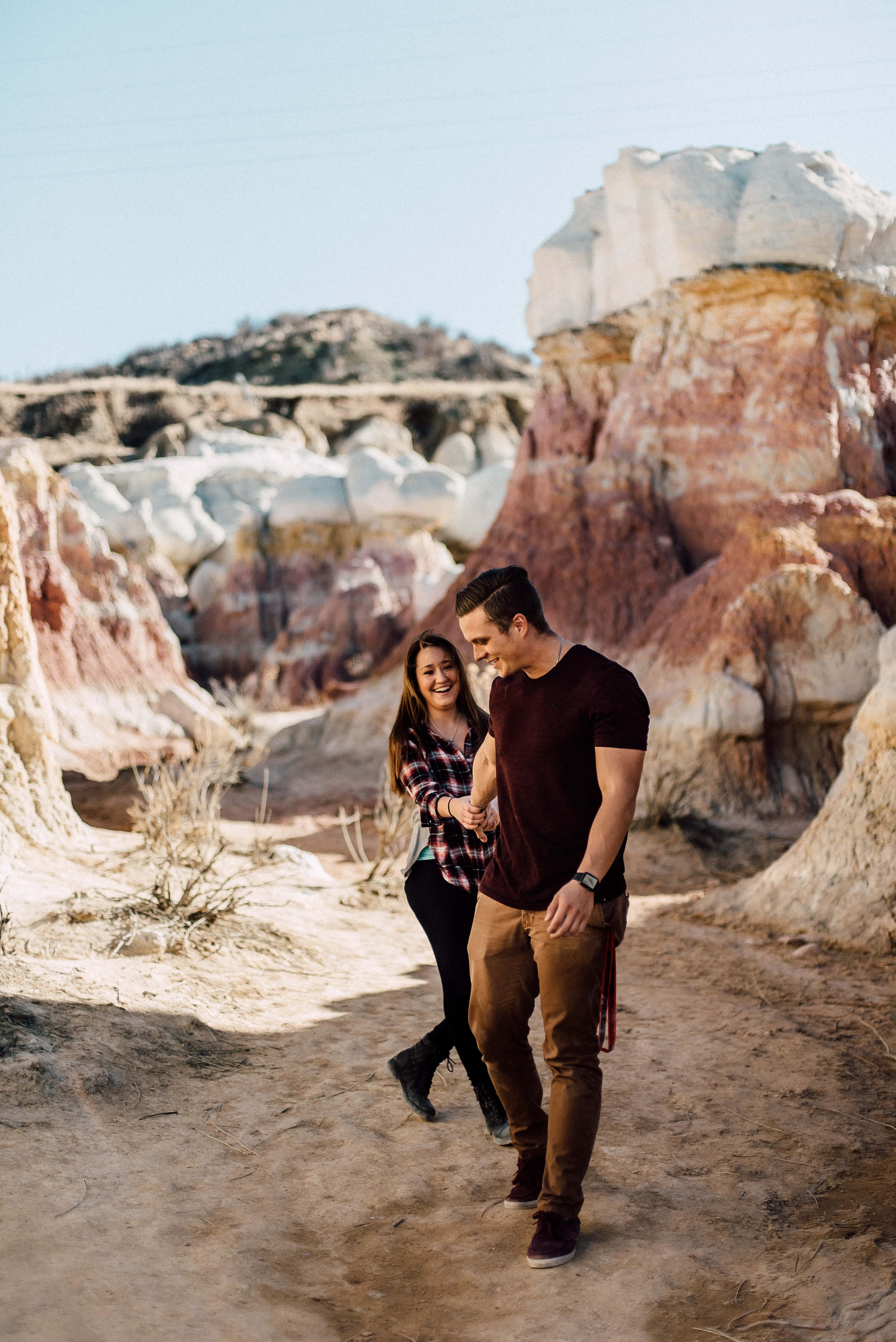 Hannah + Zack Paint Mines Couples Session Calhan, CO » Cara Eliz Photo