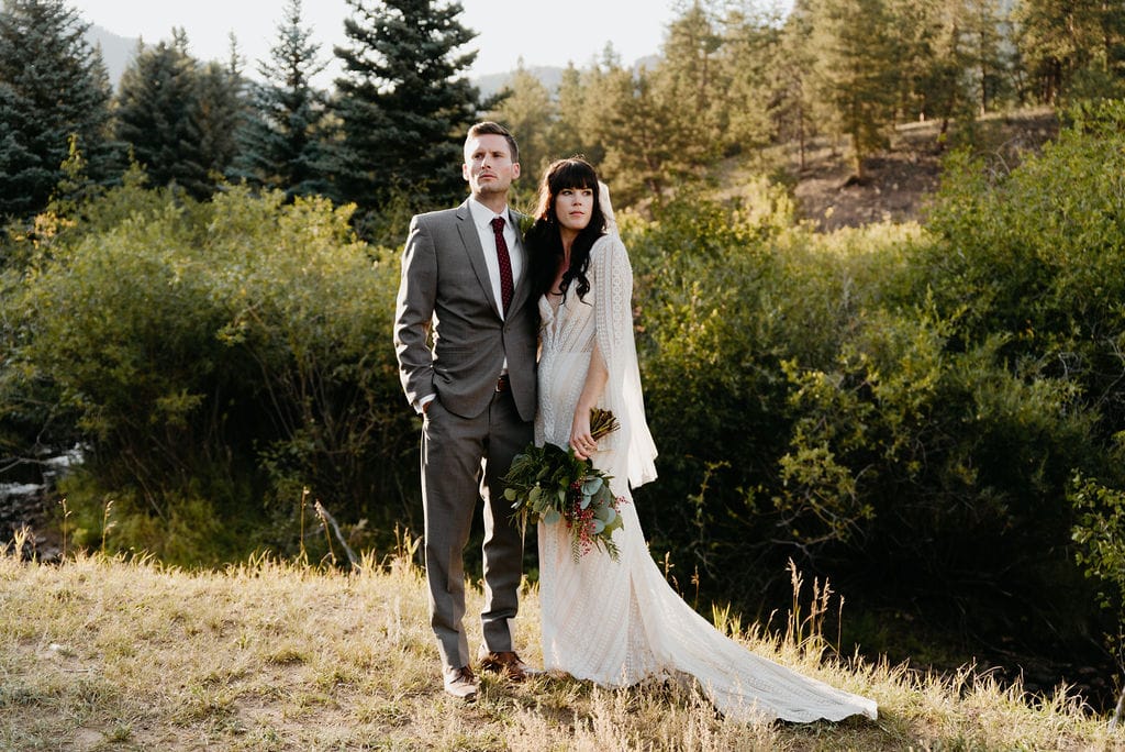 Mountain View Ranch Wedding | Pine, CO | Cara Eliz Photo